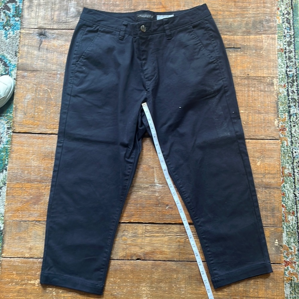 Navy Aeropostale Skinny Tailored Khaki 33x22